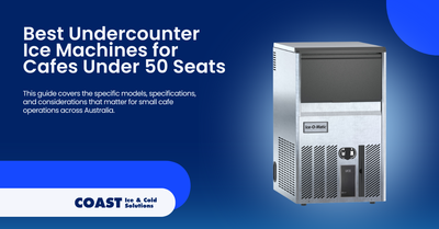 Best Undercounter Ice Machines for Cafes Under 50 Seats