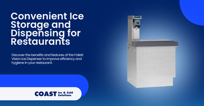 Convenient Ice Storage and Dispensing for Restaurants