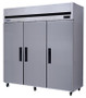 LRT/LFT-72T Upright Deluxe Top Mount Solid Door