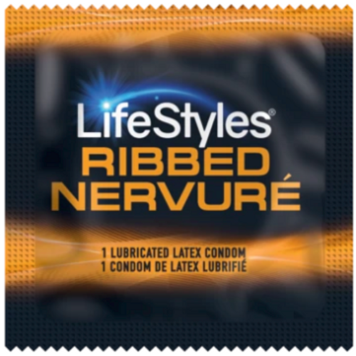 LifeStyles Vibra Ribbed Condoms
