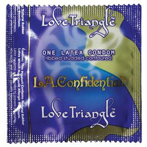 L.A. Confidential Love Triangle Condoms - Wholesale Condom Distributor