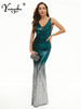 Glitter maxi luxury party dress 