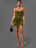  Green Bodycon Dress ..