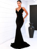 Elegant Sleeveless Celebrity Club Party Maxi Slip Dresses