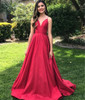 Sweetheart lace prom dress