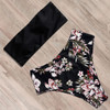 RUUHEE Bandage Bikini Swimwear Women Swimsuit High Waist Bikini Set 2021 Bathing Suit Push Up