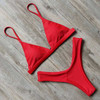 Sexy Swimsuits Women Push Up Bikini 2021 Halter Bandage Swimwear Female Micro Strappy Bikini Set