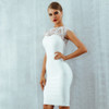 Hollow Out Club Party Knee-length Dress