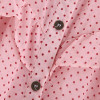 Vintage ruffled women blouse shirt