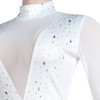 Diamond Transparent Bodycon Mini Length Evening Dress
