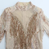 Forest Sparkle Sequins Fringed Party Dress
