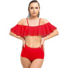 Argisa 5022 Laser Flounces Tassels Strapless Bikini Set 36-42 Turkey Women's Swimwear Fashion