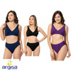 Argisa 5032 Straight Double Breasted Bikini Set 38-52 Plus Size Turkey Women's Swimwear Fashion