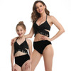 Mom and Daughter Swimsuit Bikini Set 2021 Girls' Women Swimming Suit Two Piece Swimwear Bather
