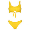 Women Solid Two Pieces Swimsuits