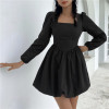 Fashion Elegant Chic Black Dress
