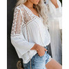 BOHO INSPIRED Relaxed Fit Crochet Top