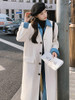  Long Woolen Coats For Women  Single Breasted Korean Style 