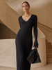 Elegant Casual Knitted Dress .,