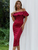  Long Style Banage Dress Elegant Lace Tight Slim Knee Length Bandage Dress