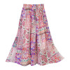 Boho Inspired floral print skirt 