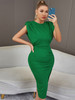  Fold Bodycon Fashion Hollow Out Celebrity Party Dress