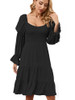  Casual Holiday Flare Loose Dress 
