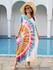 Plus Size Bathing Suit Cover Up Colorful Caftan Dress