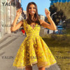  Chic Yellow A Line Prom Dresses 