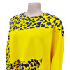 Leopard Printed Oversized Dresses for Women Loose O Neck Batwing Sleeve Knee Length Autumn 2023 New Club Party Clothes