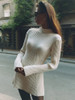 Elegant Solid Knitted Mini Dress 
