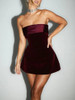 Off-shoulder Sleeveless A-line Bodycon Club Party Dress