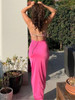 Hollow Out Gradient Maxi Dress 