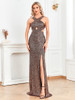 V-neck Backless Long Party Formal Prom Dress Cocktail Robe Gowns