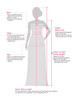V-Neck Sleeveless Glittery Floor Length Sequin Charcoal Bridesmaid Dress