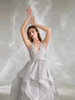 Silver Embroider Gowns Fashion Ladies Evening dress 