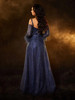 Blue Arabia Luxury  Beading Gowns Fashion Ladies  Evening Dresses  