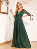 Luxury Long Sleeve Formal Evening Dress 