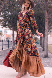 Floral  Maxi Dress