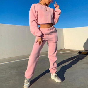 Casual Tracksuits Two Piece Set