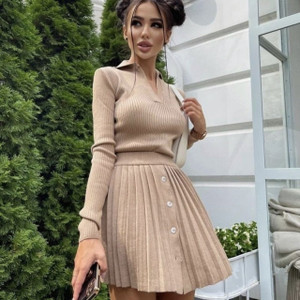 Fashion Outfits Knitted Sweaters 2 Piece Sets