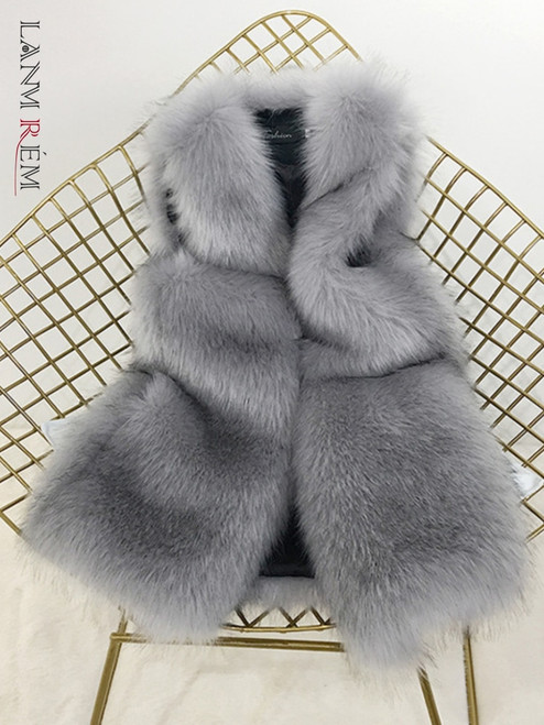 Fox Fur Vest Coat 