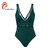 Solid Mesh Women's Swimsuit One-Piece 