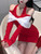 Red Party Y2k Mini Dress