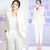 Women suits office sets Casual high quality elegant white blazer
