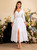 Wedding guest lace ruffle split dresses Long sleeve maxi vestido 