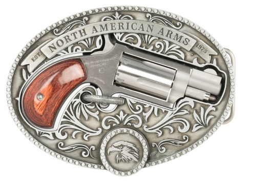 North American Arms 22MSBBO Chuckwagon w/Belt Buckle 22 Mag 5rd (26Members @ per 23)