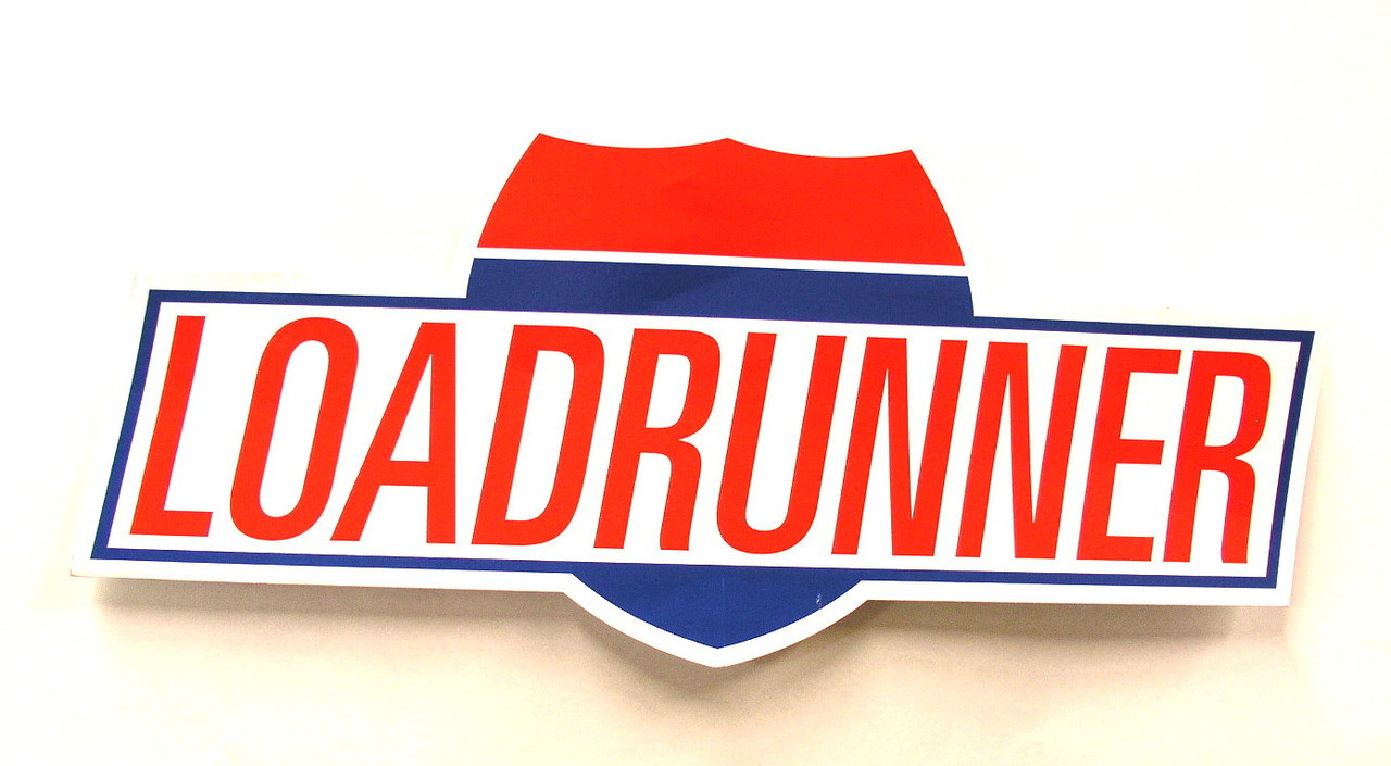 Sticker LOADRUNNER 17.83 X 7.74