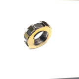 spindle nut with retainer