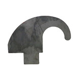 Side Profile of Raw Side Hook